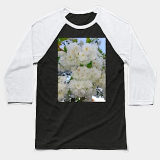 Lovely White Flowers In The Spring Baseball T-Shirt